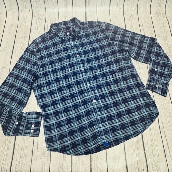Men’s Untuckit Long Sleeve Flannel Shirt Size XLarge - Picture 1 of 4